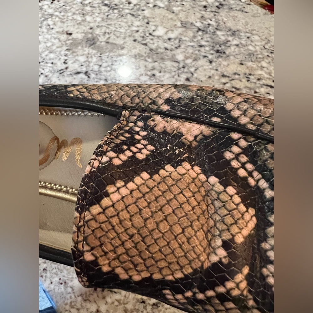 Sam Edelman Leon Snake Python Slip On Leather Loa… - image 5